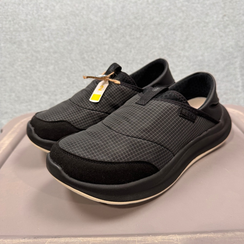 KEEN Shoes Womens Size 7 Black Whyser Recycled Slip‎ On 1031151 NEW without Box